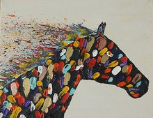 Load image into Gallery viewer, Horse Hand Painted Oil Painting / Canvas Wall Art UK HD08658
