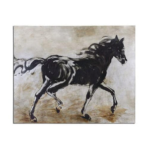 Horse Hand Painted Oil Painting / Canvas Wall Art UK HD08666
