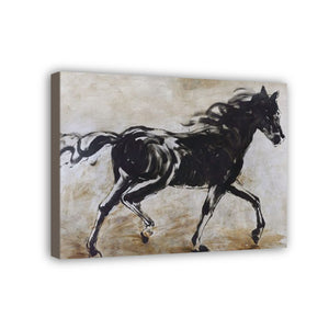 Horse Hand Painted Oil Painting / Canvas Wall Art HD08666