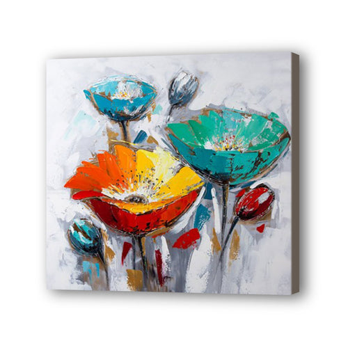 Flower Hand Painted Oil Painting / Canvas Wall Art UK HD08669