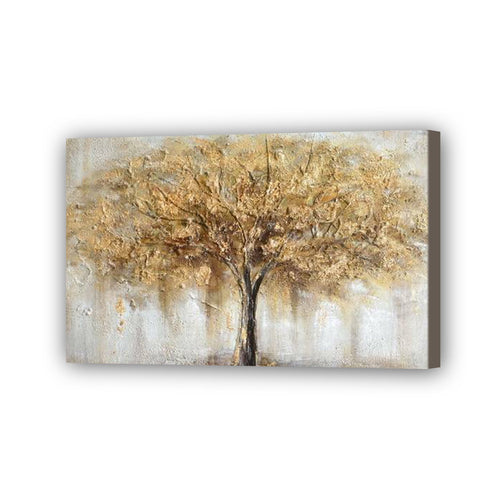 Tree Hand Painted Oil Painting / Canvas Wall Art UK HD08673
