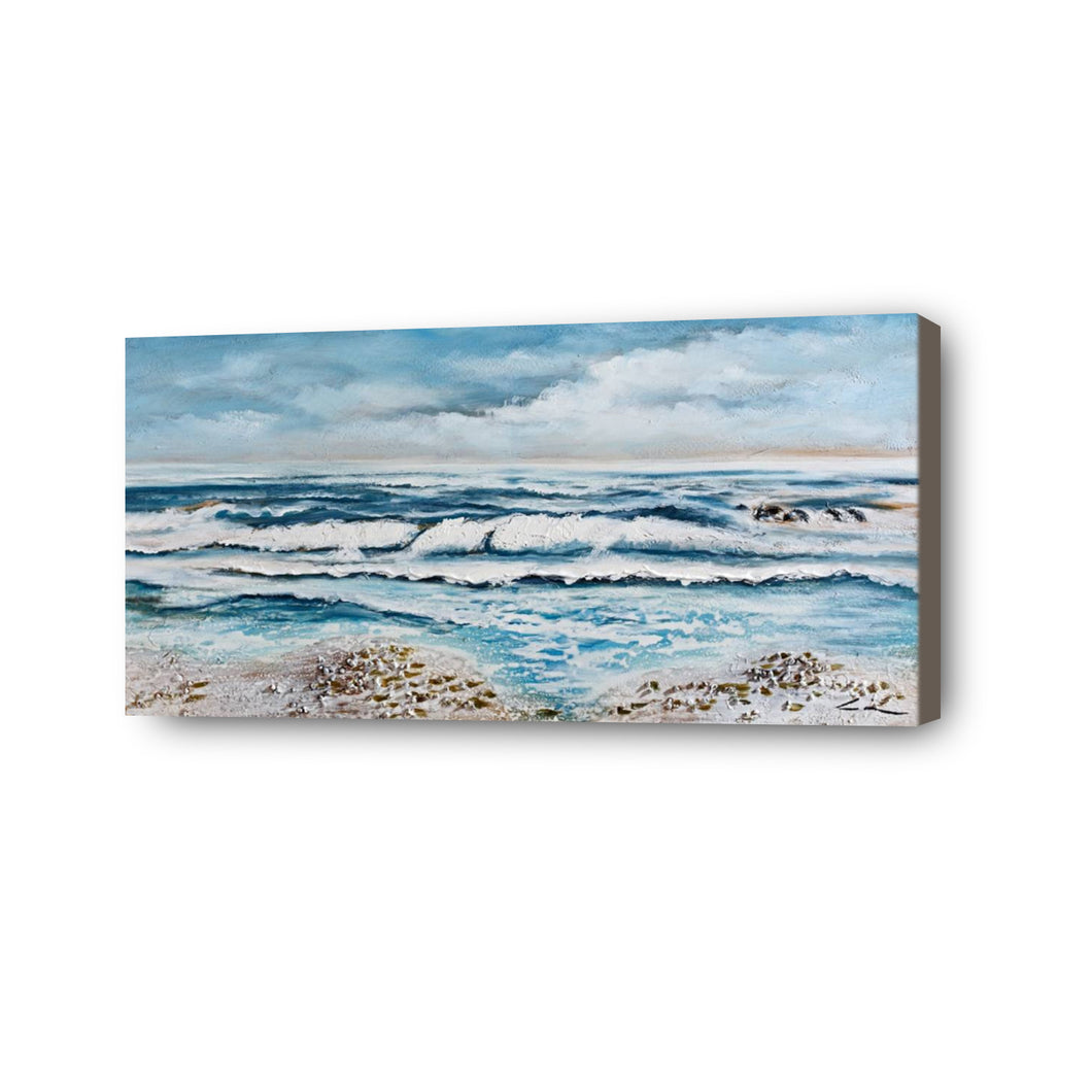 Sea Hand Painted Oil Painting / Canvas Wall Art HD09133