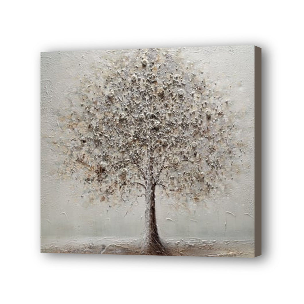 Tree Hand Painted Oil Painting / Canvas Wall Art UK HD09148