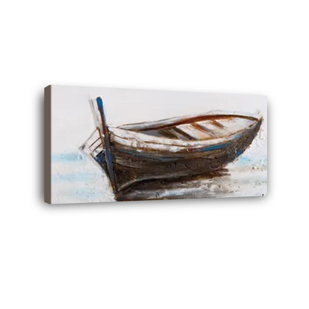 Boat Hand Painted Oil Painting / Canvas Wall Art HD09190