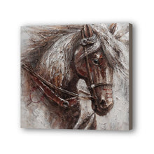 Load image into Gallery viewer, Horse Hand Painted Oil Painting / Canvas Wall Art UK HD09191
