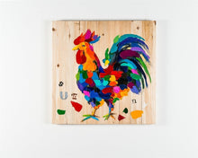 Load image into Gallery viewer, Rooster Hand Painted Oil Painting / Canvas Wall Art UK HD09226
