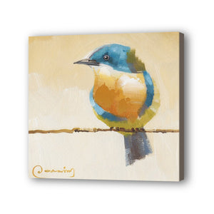 Bird Hand Painted Oil Painting / Canvas Wall Art UK HD09229