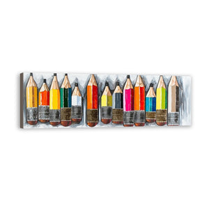 Pencil Hand Painted Oil Painting / Canvas Wall Art UK HD09249