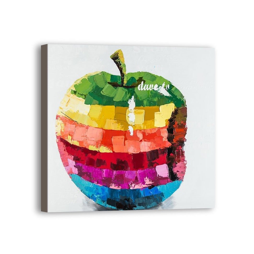 Apple Hand Painted Oil Painting / Canvas Wall Art UK HD09251