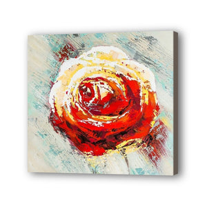 Rose Hand Painted Oil Painting / Canvas Wall Art UK HD09255