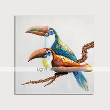Load image into Gallery viewer, Bird Hand Painted Oil Painting / Canvas Wall Art UK HD09317
