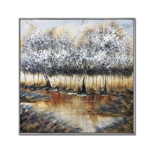 Forest Hand Painted Oil Painting / Canvas Wall Art UK HD09332