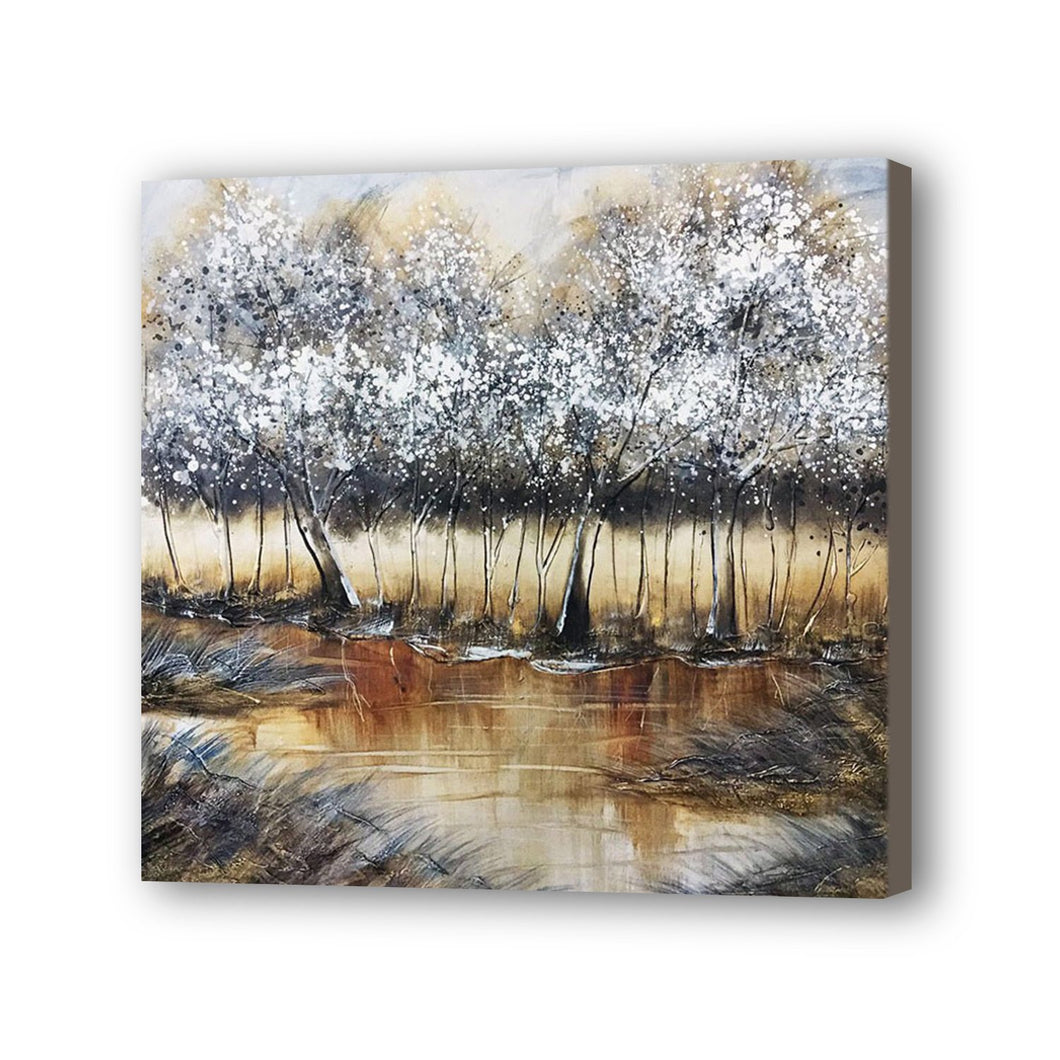 Forest Hand Painted Oil Painting / Canvas Wall Art UK HD09332