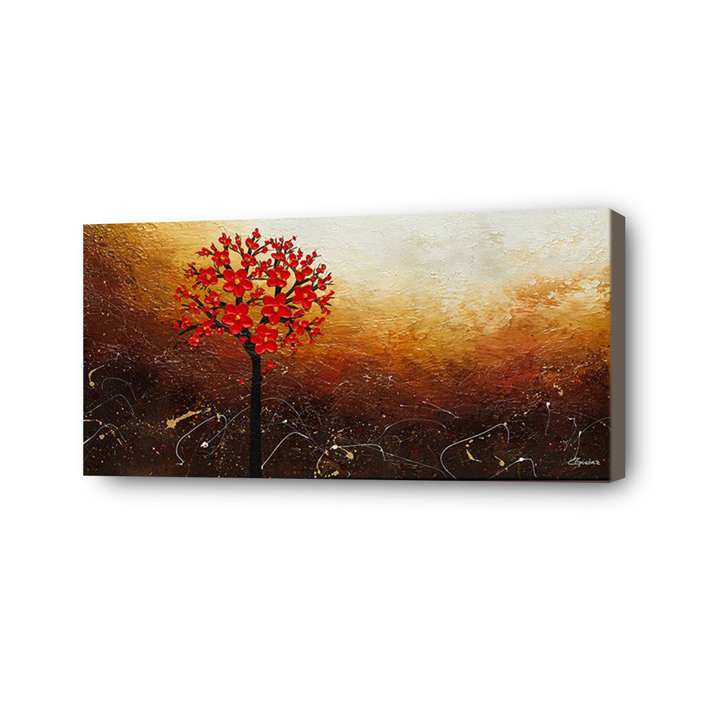 Tree Hand Painted Oil Painting / Canvas Wall Art HD09342