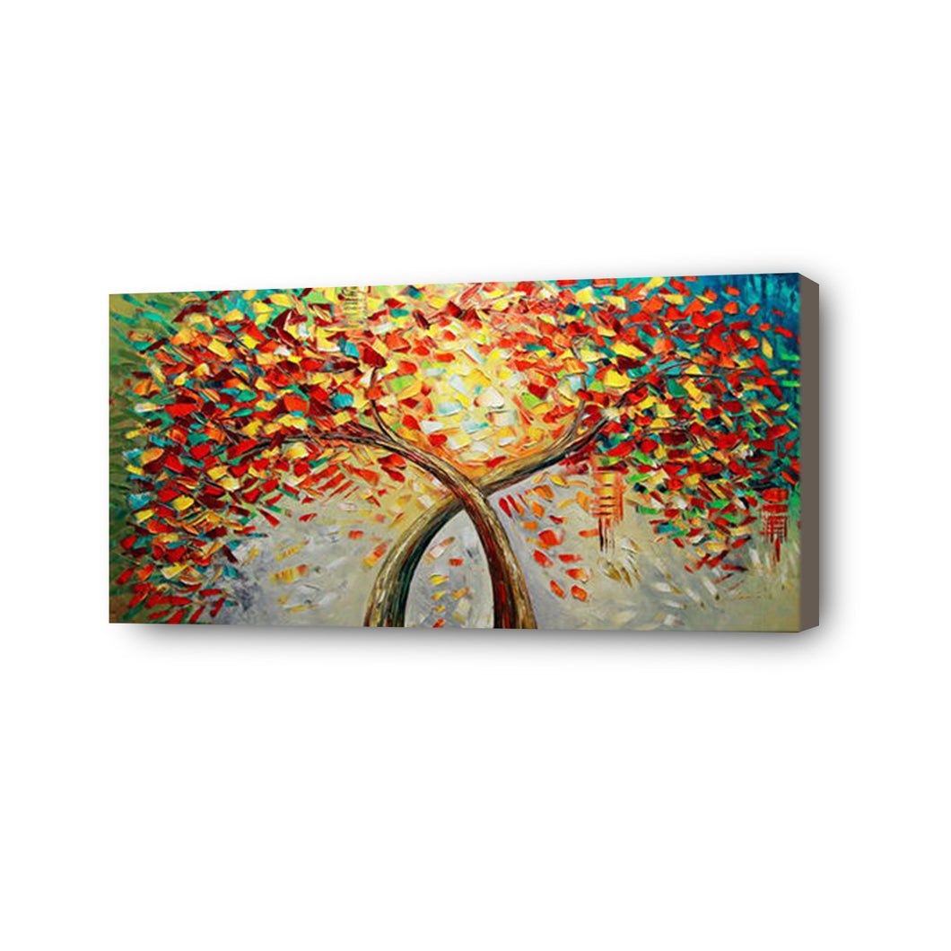 Tree Hand Painted Oil Painting / Canvas Wall Art HD09347