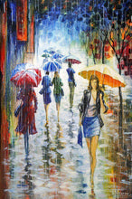Load image into Gallery viewer, Women Hand Painted Oil Painting / Canvas Wall Art UK HD09369
