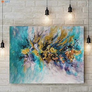 Abstract Hand Painted Oil Painting / Canvas Wall Art UK HD09371