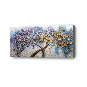 Tree Hand Painted Oil Painting / Canvas Wall Art HD09376