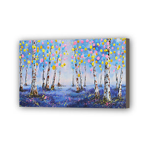 Forest Hand Painted Oil Painting / Canvas Wall Art UK HD09394