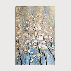 Tree Hand Painted Oil Painting / Canvas Wall Art UK HD09419