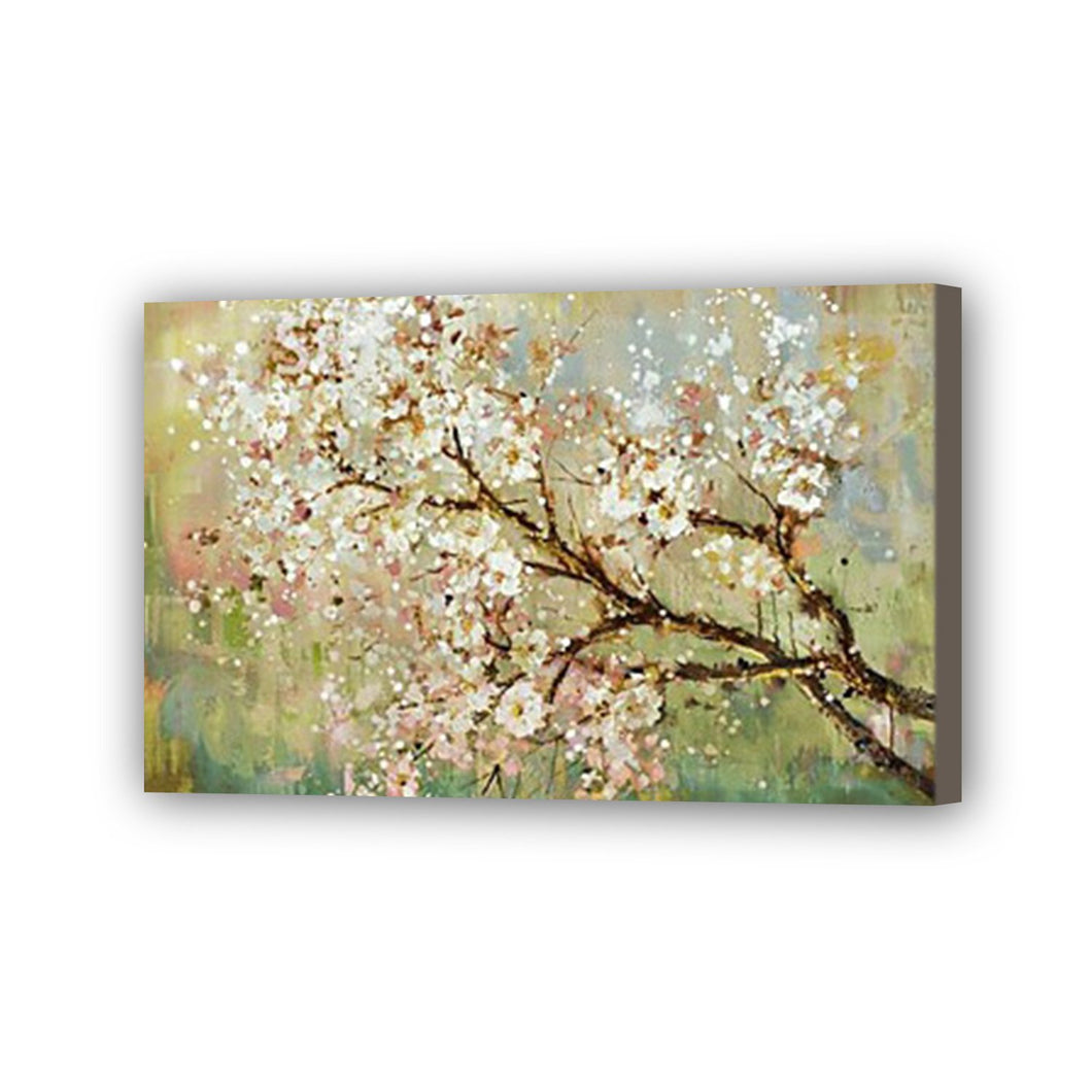 Tree Hand Painted Oil Painting / Canvas Wall Art UK HD09431