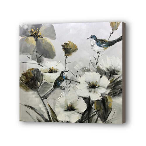 Flower Hand Painted Oil Painting / Canvas Wall Art UK HD09457