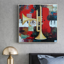 Load image into Gallery viewer, Abstract Hand Painted Oil Painting / Canvas Wall Art HD09503
