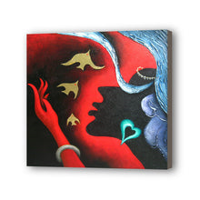 Load image into Gallery viewer, Abstract Art Woman Hand Painted Oil Painting / Canvas Wall Art UK HD09506
