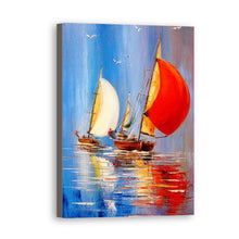 Load image into Gallery viewer, Boat Hand Painted Oil Painting / Canvas Wall Art UK HD09553

