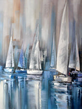 Load image into Gallery viewer, Boat Hand Painted Oil Painting / Canvas Wall Art UK HD09555
