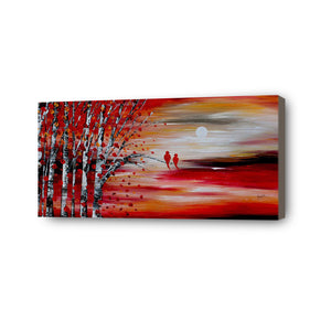 Tree Hand Painted Oil Painting / Canvas Wall Art HD09556