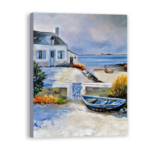 House Hand Painted Oil Painting / Canvas Wall Art UK HD09560