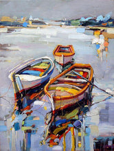 Load image into Gallery viewer, Boat Hand Painted Oil Painting / Canvas Wall Art UK HD09562
