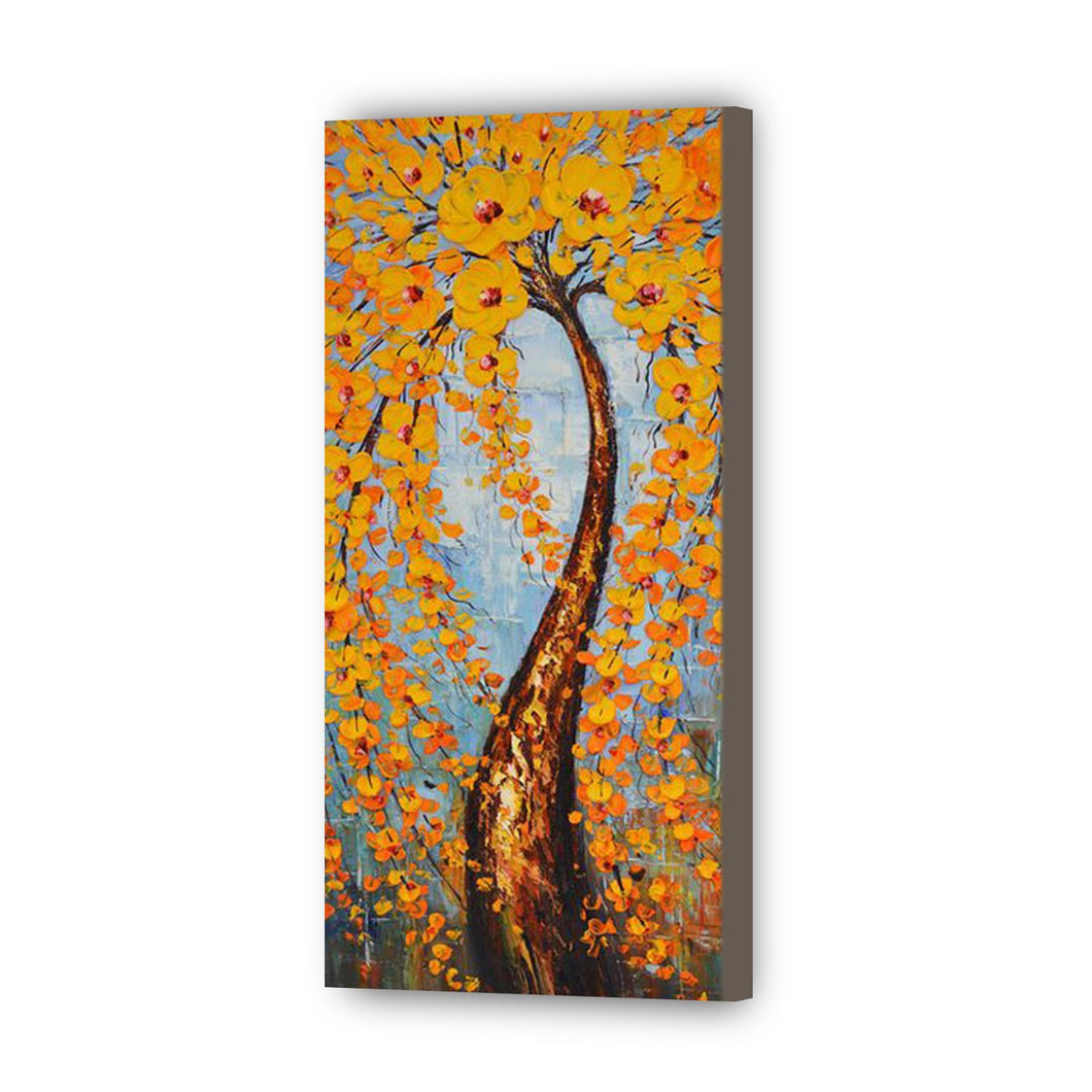 Tree Hand Painted Oil Painting / Canvas Wall Art UK HD09566