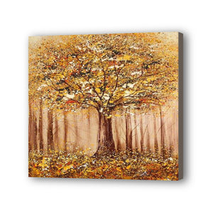 Tree Hand Painted Oil Painting / Canvas Wall Art UK HD09567