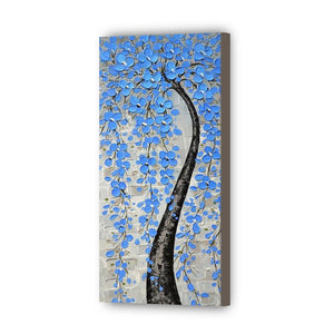 Tree Hand Painted Oil Painting / Canvas Wall Art UK HD09575