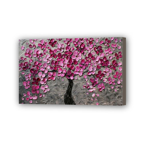 Tree Hand Painted Oil Painting / Canvas Wall Art UK HD09590