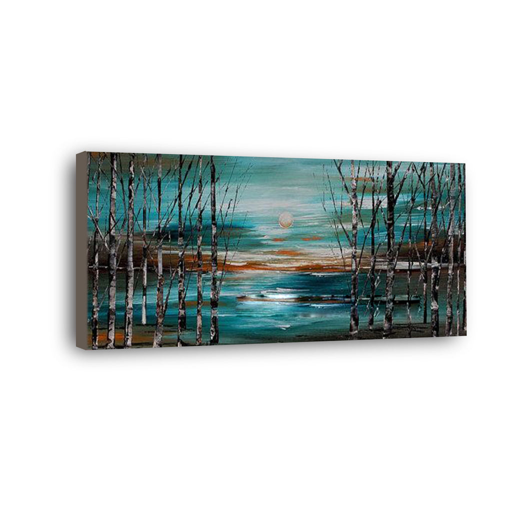 Forest Hand Painted Oil Painting / Canvas Wall Art HD09591