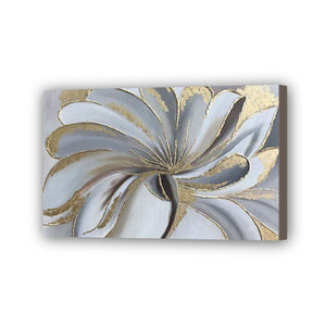 Flower Hand Painted Oil Painting / Canvas Wall Art UK HD09594