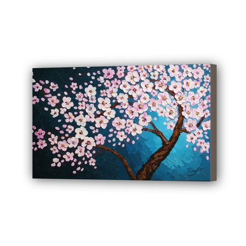 Tree Hand Painted Oil Painting / Canvas Wall Art UK HD09595