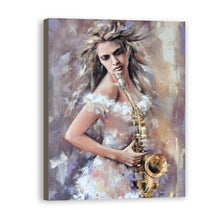 Load image into Gallery viewer, Women Hand Painted Oil Painting / Canvas Wall Art UK HD09600
