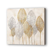 Load image into Gallery viewer, Leaf Hand Painted Oil Painting / Canvas Wall Art UK HD09604
