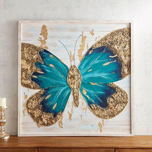 Load image into Gallery viewer, Butterfly Hand Painted Oil Painting / Canvas Wall Art UK HD09625
