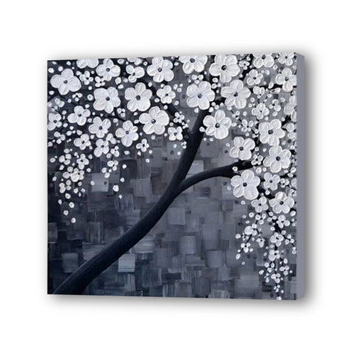 Tree Hand Painted Oil Painting / Canvas Wall Art UK HD09629