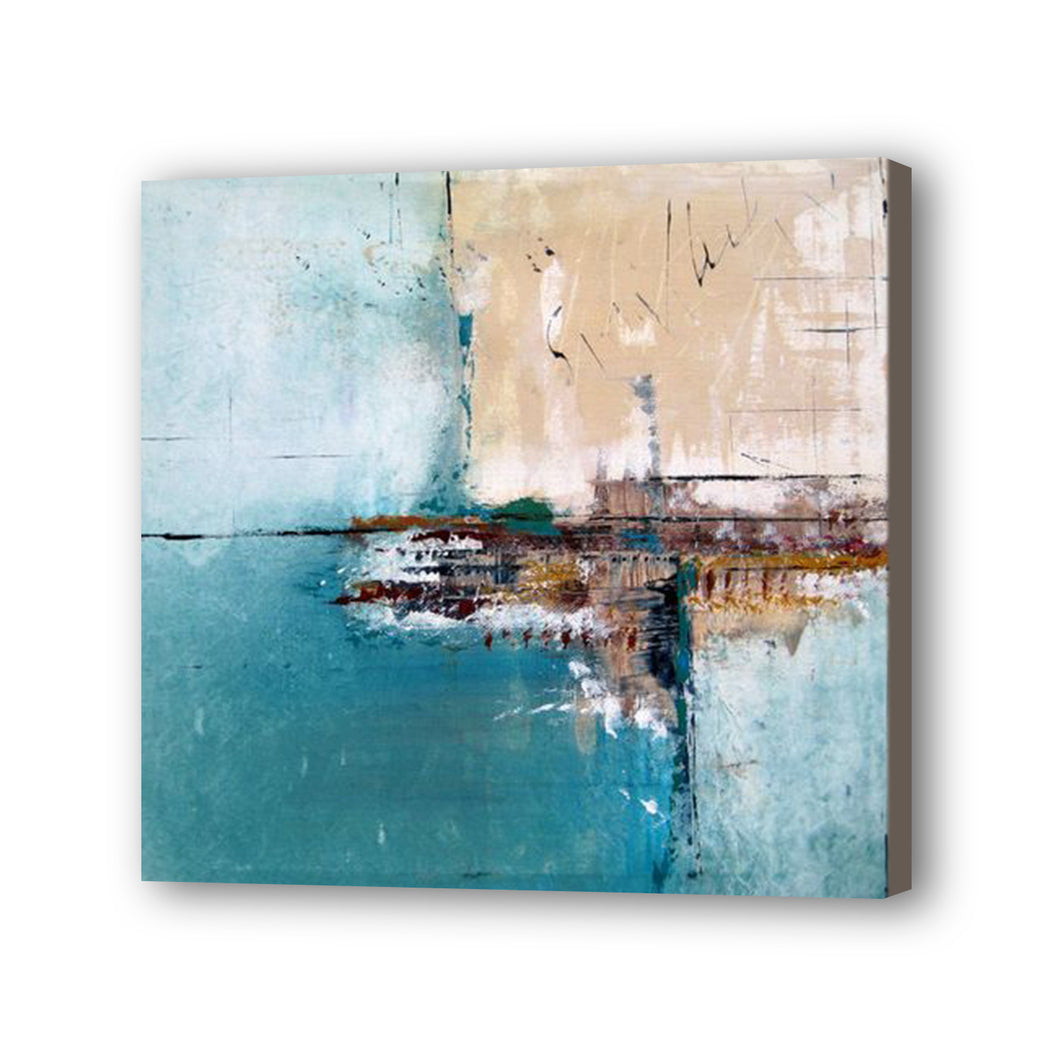 Abstract Hand Painted Oil Painting / Canvas Wall Art HD09649