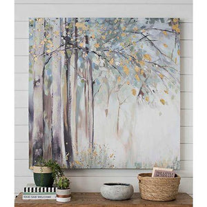 Tree Hand Painted Oil Painting / Canvas Wall Art UK HD09653