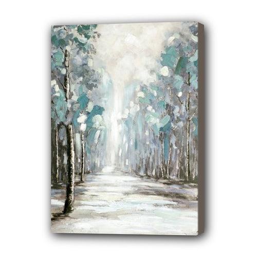 Tree Hand Painted Oil Painting / Canvas Wall Art UK HD09662