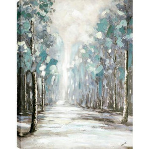Tree Hand Painted Oil Painting / Canvas Wall Art UK HD09662
