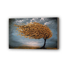 Load image into Gallery viewer, Tree Hand Painted Oil Painting / Canvas Wall Art HD09663
