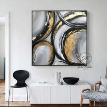 Load image into Gallery viewer, Abstract Hand Painted Oil Painting / Canvas Wall Art UK HD09683
